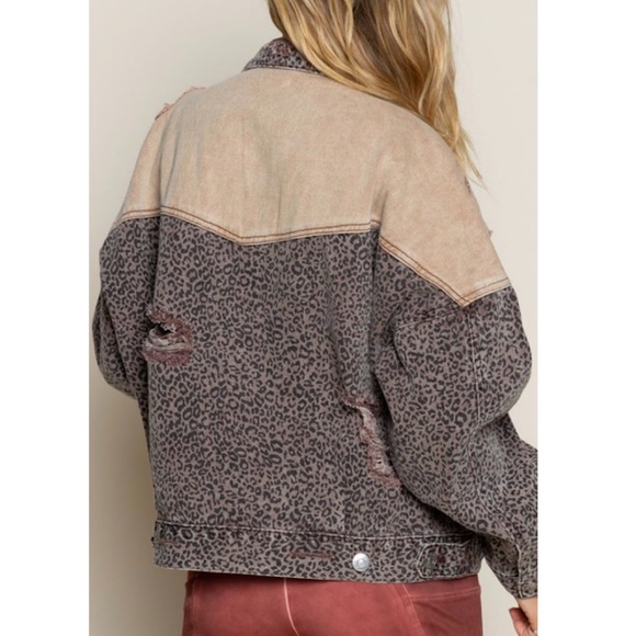 Animal Style Jacket Denim Relaxed Fit - Picture 6 of 6